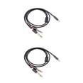 thumbnail image 2 of Cable de audio Methold Dual RCA Giratorio 1M Antioxidante Carcasa de aleación de aluminio, 2 of 5