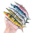 thumbnail image 6 of SPRING PARK 1PC 17.8cm 38G Multi Jointed Life-like Fishing Lure & Bait for Freshwater Strong Load-bearing Limit Long Service Life, 6 of 7