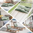 thumbnail image 5 of Sage Green Ombre Body Pillow Cover, Pillowcase Protectors with Zipper, Breathable Decorative Throw Pillow Case Cover, Modern Moire Geometric Abstract Pillow Shams for Couch Sofa 24x36Inch, 5 of 8