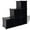 Black, variant on vidaXL Storage Cube Organizer Shoe Shelf with 6/9 Compartments Black/White