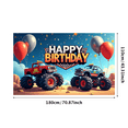 thumbnail image 5 of LUUFILx Happy Birthday Gothic Banner Fantasy Castle Backdrop Halloween Party Supplies Witch Decoration Background Photography Props, 5 of 8