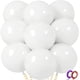 thumbnail image 1 of Globos de fiesta de látex QIKOOLAA de 18 pulgadas, blancos (32 unidades), 1 of 6