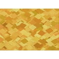 thumbnail image 1 of Ahgly Company Machine Washable Indoor Rectangle Transitional Gold Yellow Area Rugs, 5' x 8', 1 of 7