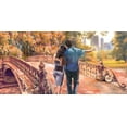 thumbnail image 2 of Tarin, Michael 18x11 Gold Ornate Wood Framed with Double Matting Museum Art Print Titled - Manhattan Love, 2 of 4
