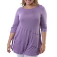 thumbnail image 1 of Women's Plus 3/4-length Tunic Top, 1 of 9
