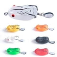 thumbnail image 3 of 1pc 5cm/14g Frogs Fishing Lures Baits Lure For surface Hook Bait With Sequins, 3 of 4