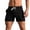 Black, variant on YYDGH Mens Athletic Gym Shorts Cotton Jogger Workout Lounge Shorts Elastic Waist Drawstring Pocket Sweat Shorts Green S