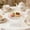 Clear, variant on Bear Shape Stackable Bone Dish Kit 5.9×5.31in, 8Pcs Plastic Scrap Plates with Matching Storage Base, Multipurpose Tabletop Fruit Snack Dessert Serving Tray for Home Dinner & Party.Yellow