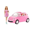 thumbnail image 1 of Vehículo para Muñecas Mattel Barbie Fiat Rosa con Muñeca, 1 of 4