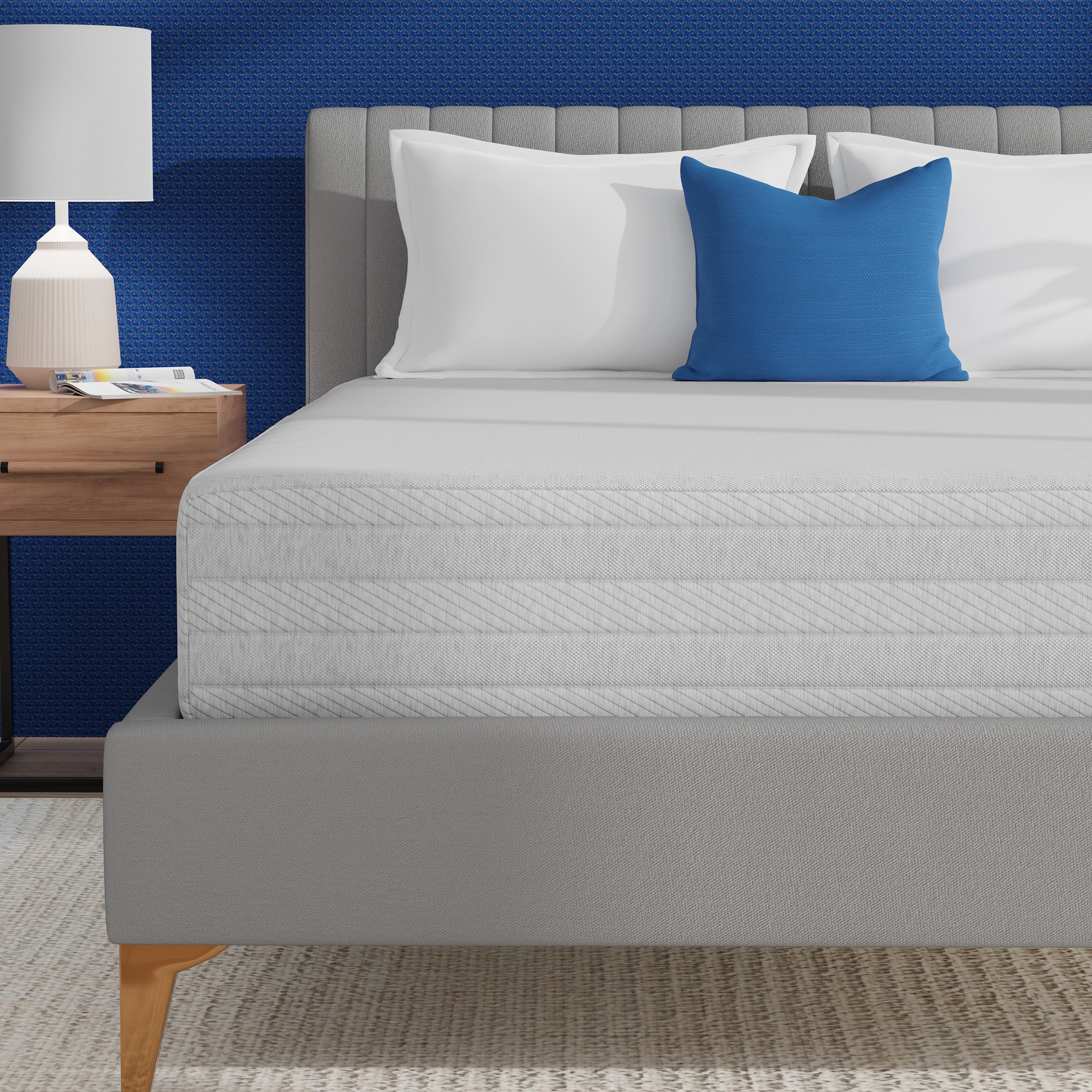 Vibe 6-inch Essential Foam Mattress Twin-XL with Breathable Knit Cover