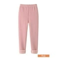 thumbnail image 1 of Girls Winter Leggings Fleece Lined Toddler Kids Basic Full Length Pants, 1 of 2