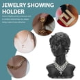 thumbnail image 3 of MasteelfCA 1Pc Figure Bust Statue Jewelry Holder Necklace Earrings Display Rack Home Adorn, 3 of 7