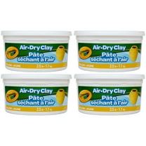 Crayola Air Dry Clay, 2.5lb Tub, Yellow, Pack of 4