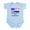 Sky Blue, variant on CafePress - Made In America With Croatian Parts Body Suit - Baby Light Bodysuit, Size Newborn - 24 Months