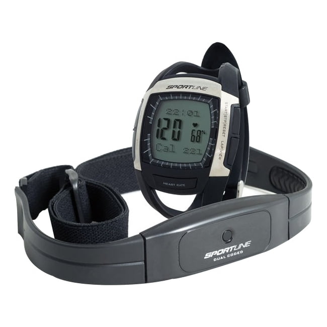 Sportline Cardio 670 Mens Heart Rate Monitor, Black