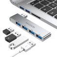 thumbnail image 1 of MOGOOD Divisor USB 3.0 Hub, Expansor de Puerto USB para Portátil, Adaptador multipuerto y Concentrad, 1 of 6