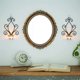 thumbnail image 2 of Candelabro de pared MACHAO estilo Vintage 2 uds de hierro creativo decoraciones de pared negro, 2 of 5