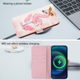 thumbnail image 2 of Decase For Samsung Galaxy S26 Flip Case,Shockproof Wallet Cover with 3 Credit Card Slot,PU Leather Magnetic Closure Phone Cover with Lanyard,C, 2 of 10