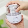 thumbnail image 2 of Dispensador de pasta dental, exprimidor automático de pasta dental, montado en la pared, soporte para pasta dental manos libres para niños y familiares, baño viene con calcomanía fuerte, 2 of 5