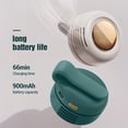 thumbnail image 1 of Compact And Quiet Bladeless Electric Fan with Adjustable Three-Speed Settings, Designed to Be Worn at The Waist. Ideal for Cooling Your Phone And Perfect for Personal Use While Traveling Outdoors., 1 of 4