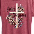 thumbnail image 3 of Instant Message - Easter Blessings - Women's Short Sleeve Graphic T-Shirt, 3 of 6