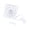 White, variant on Yammee 12V ARGB Cooling Fan With PWM Temperature Control Quiet Case Fan for PC Chassis