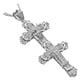 thumbnail image 1 of Cadenas con Dije SacredDiamon06 2Pzas Plata Collar Cruz Dije 3.5x5.7cm Metal., 1 of 4