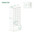 thumbnail image 5 of 11-Tier Shoe Storage Cabinet, Free Standing Closet Organizers and Storage with 31 Open Cubbie, 5 of 7