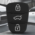 thumbnail image 3 of Pad Key 3 botones de goma para Hyundai Kia Flip Remote Car Shell (sin letra), 3 of 6