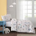 thumbnail image 4 of Cover Set Twin Size - Palm Trees Bedding Set, Bedroom Decor, Sailboat Quilt, 4 of 7