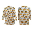 thumbnail image 4 of Cardigan Ouvert à Manches Longues pour Halloween pour Femmes Imprimé Bat Boutons Mode Urbaine, 4 of 5