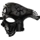 thumbnail image 1 of Cyberpunk mask Steampunk Metal Cyborg Venetian Mask, Masquerade Mask For Halloween Decoration Costume, 1 of 5