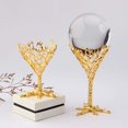 thumbnail image 1 of 2 soportes de exhibición de bola de cristal, soporte de base de bola de cristal para oficina en casa Aureato Pequeño L Baoblaze none, 1 of 6