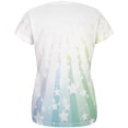 thumbnail image 2 of My Spirit Animal Unicorn Pastel Rainbow All Over Womens T Shirt Multi LG, 2 of 2