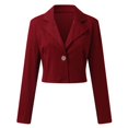 thumbnail image 3 of Vedolay Suit Jacket Women's Oversized Trendy Blazers Fashion Casual Dressy Blazer Jackets, XL, 3 of 5