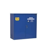 Eagle CRA30 Acid/Corrosive Safety Cabinet, Sliding, 1 Door, 1 Shelf, 43" Width x 44" Height x 18" Depth, 30 Gallon Capacity