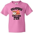 thumbnail image 3 of Inktastic Campers Have Smore Fun Youth T-Shirt, 3 of 5