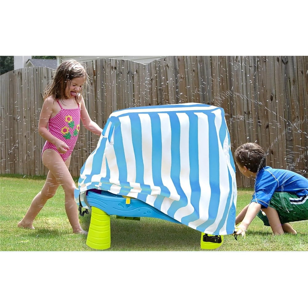 Yl-YANG Water Table Cover Toddler Outdoor Toys for Toddlers 1-3, Outdoor Toys Cover, Water Table Accessories（blue）