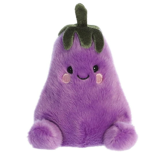 Aurora - Mini Purple Palm Pals - 6.5" Aubrey Eggplant - Adorable Stuffed Animal