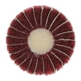 thumbnail image 2 of Rueda abrasiva de láminas no tejidas con vástago de 6 mm, herramientas de pulido para bruñido 50 x 25 x 6 mm de grano rojo, 2 of 8