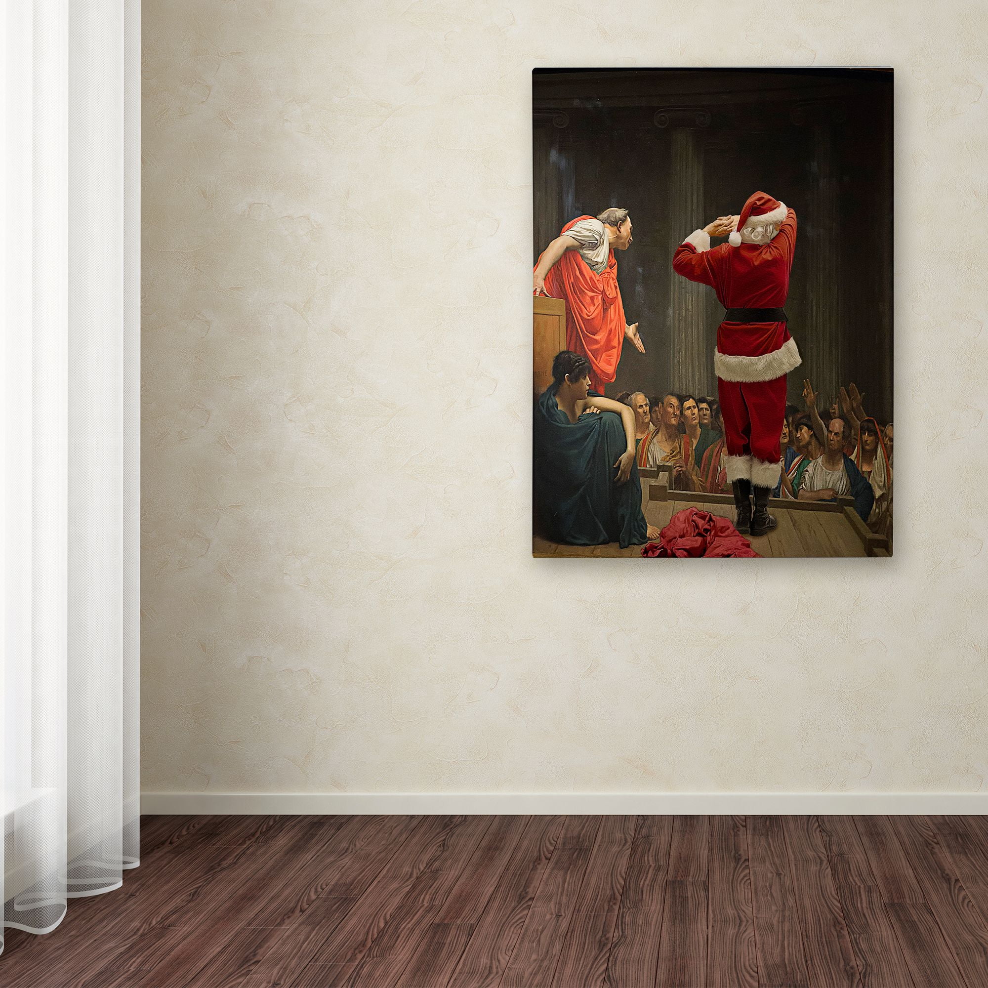 Trademark Fine Art 'Gerome-Roman Slave Market' Canvas Art by Ed Wheeler