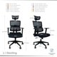thumbnail image 2 of Silla de Oficina Ejecutiva I SEATING Parma C, Reclinable, con Cabecera y Soporte Lumbar, Brazos Ajustables, 2 of 8