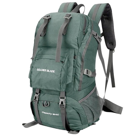 Tomshoo 50L Mountaineering Waterproof Outdoor Running Bag Bag Large Capacity Riding Bag Breathable Jogging Travel Daypack Bag for Riding Running Hiking Camping