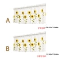 thumbnail image 2 of Cortinas semitransparentes de girasol Bearachild para sala de estar JJ25851-02, 2 of 6