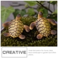 thumbnail image 2 of 20 piezas de tortugas en miniatura de resina, simulación de tortuga, decoración de tortugas de resina, mini accesorios de tortuga, 2 of 7