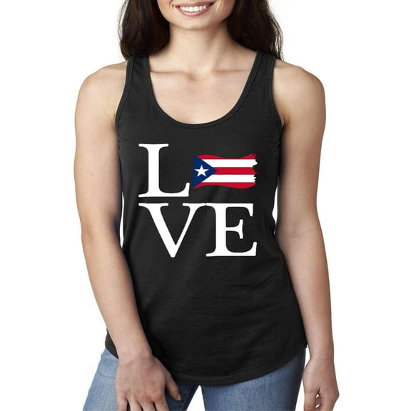 NIB - Women's Racerback Tank Top - Puerto Rico