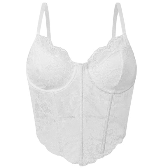 Women Spaghetti Straps Crop Top Lace Floral Tanks Tops Fashion Sleeveless Tanks Vest Blouse Top Raves Outfits Clubwears