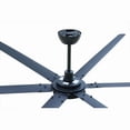 thumbnail image 2 of iLiving  High Volume Low Speed Outdoor BLDC Big Ceiling Fan with Brushless DC Motor, Reversible, IR Remote 78 in., 2 of 5