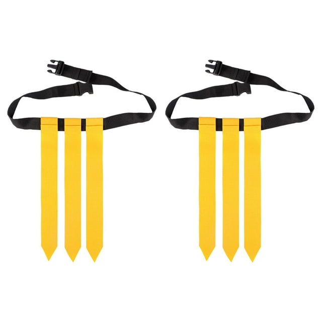 Juego de 2 cinturones de fútbol de Bandera Strade Fareast Limited amarillo