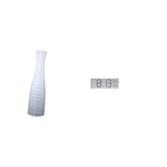 Pantalla de lámpara de pie,Lámpara de pie de papel,pantallas de lámparas de mesa nórdicas,Accesorios japoneses para luces de pie con cubierta,Reloj de pared digital,Reloj de pared digital